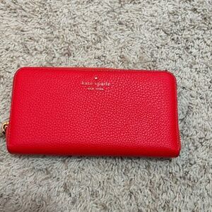 Kate Spade zipped wallet